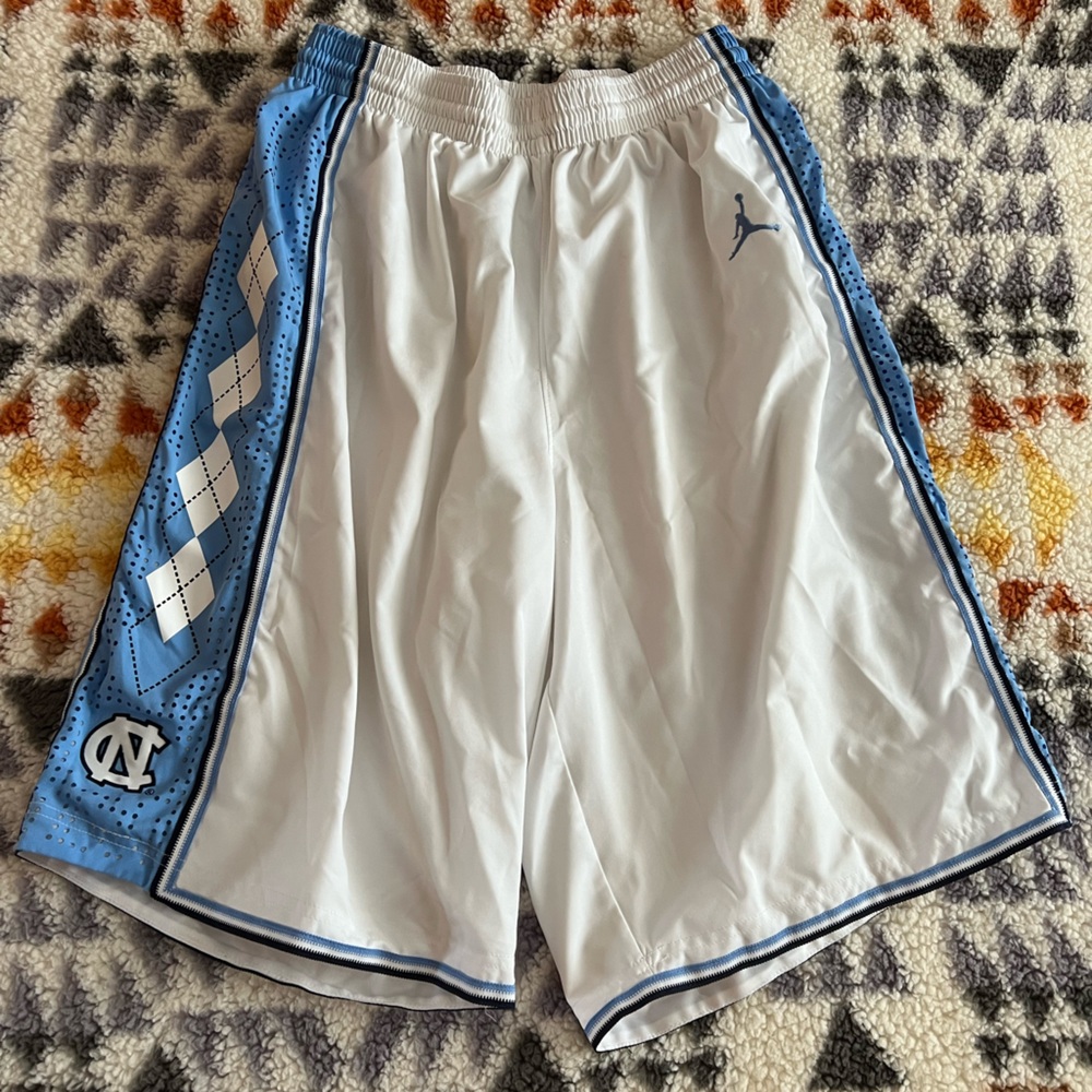 UNC - North Carolina Jordan Basketball Shorts - Authentic
